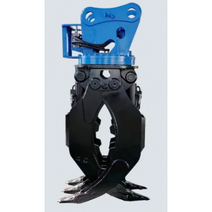 Hydraulic Five Fingers Rotating Rock Grapple for Excavator