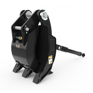 G108 Stiff link RUNKA Contractors' Grapples Hydraulic Rock Scrap Pipe Waste Materia Grab Excavator Attachments 