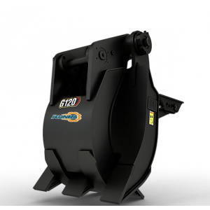 G120 B-Linkage RUNKA Contractors' Grapples Logging Timber Grab Claw Hydraulic Rotating Light Hydraulic Log Grapple