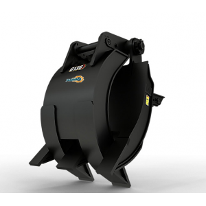 G136 CB-Linkage RUNKA Heavy Duty Contractors' Grapples Log Stone Steel Factory Hydraulic Grapple 