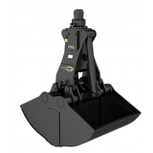 CTV15-1000 RUNKA Hydraulic Clamshell Grapples Bucket With Rotating for Excavator