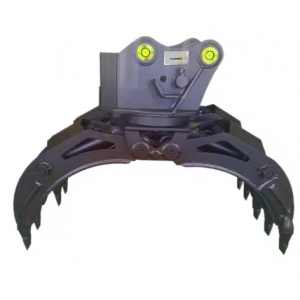 RUNKA TG-CB Hydraulic Scrap Grab Excavator Attachments Grab Steel Machine Scrap Iron Waste Trash Grapples