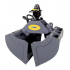 CTV15-1700 RUNKA Hydraulic Clamshell Grapples Bucket With Rotating for Excavator CTV15-1700 RUNKA Hydraulic Clamshell Grapples Bucket With Rotating for Excavator