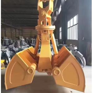 CTV20-1300 RUNKA Mechanical Rope Grapple Clamshell Grab for Crane and Excavator with Core Motor Gear Engine Pump Components