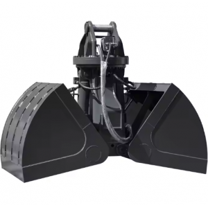 CTV30-2900 RUNKA Hydraulic Clamshell Bucket Grapples Rotary Grab Bucket Horizontal Cylinder