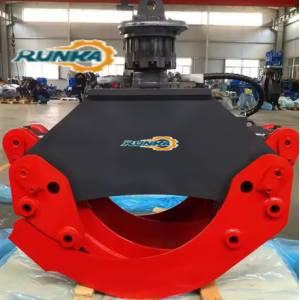 CX12D CX15EV CX17C CX19D Ca*e Excavator RUNKA Forestry Hydraulic Wood Grapple Attachment 