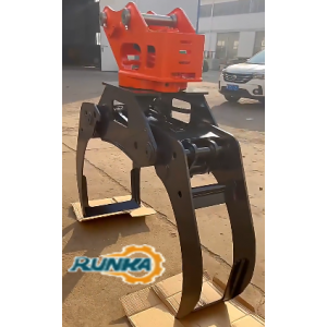WX140E	WX155E SR Ca*e Excavator RUNKA Heavy Duty Machinery Hydraulic Wood Rotating Grapples
