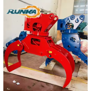 WX160E WX175E SR WX210E Wheeled Excavator RUNKA Heavy Duty Machinery Rotating Grapples
