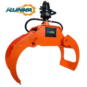 CX380E CX490D CX750D Large Crawler Excavator RUNKA Forestry Machinery Forestry Log Crane Grapple Wood Catcher Timber Grab