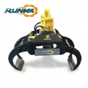 145XR 370X 131X 140X RUNKA Timber Log Grapples Grab Hydraulic Rotator Forestry Tool
