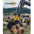 150X 220X 245XR JS160 JS180 RUNKA Hydraulic Rotator Log Grapple for Wood Timber Forestry Grab