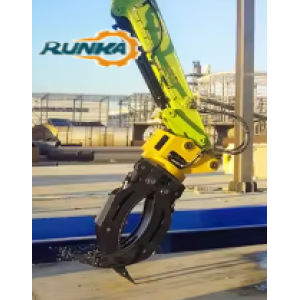 SY19E SY16C SY26U Mini Excavators RUNKA  Heavy Duty Wood Grapple Forestry Hydraulic Grapples