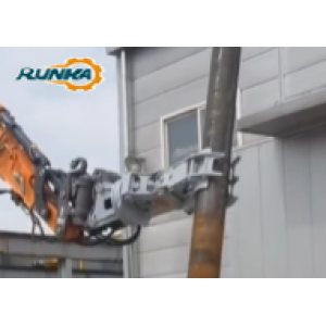 SY215C SY215CLR Sany Medium Excavators RUNKA Forestry Attachment Hydraulic Timber Grab