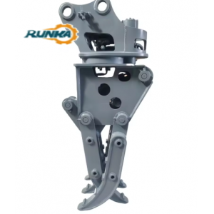 SY155U SY155H Sany Small Excavators RUNKA Hydraulic Log Grapple Forestry Rotating Wood Grabber