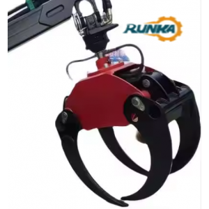 SY390H Large Excavators RUNKA Handling Machinery Hydraulic Grab Crane Farm Forestry Wood Log Timber Grabber