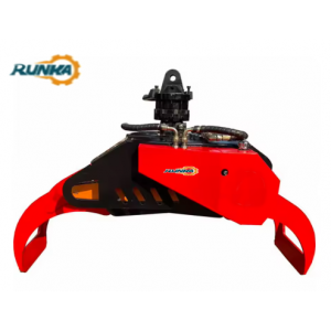 SY500H Large Excavators Timber Grab Hydraulic Wood Grabber Hydraulic Rotating Rock RUNKA Grapples 