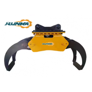 370X 131X TRACKED 150X J*B Excavators RUNKA Factory Price Grapple Claw Forestry Log Grab for Farm and Forestry Grapples